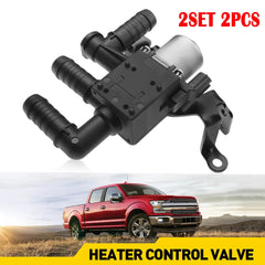 2X Heater Control Valve Solenoid For Ford F-150 18-20 V8 5.0 Naturally Aspirated 6B93BC-57