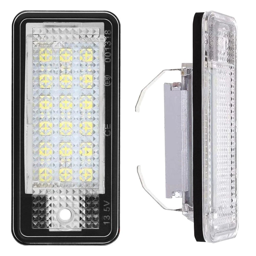2 PCS LED Free Error License Plate For Audi Light A3 A4 S3 S4 A6 S6 Q7 A8 RS4 6B93BC-57