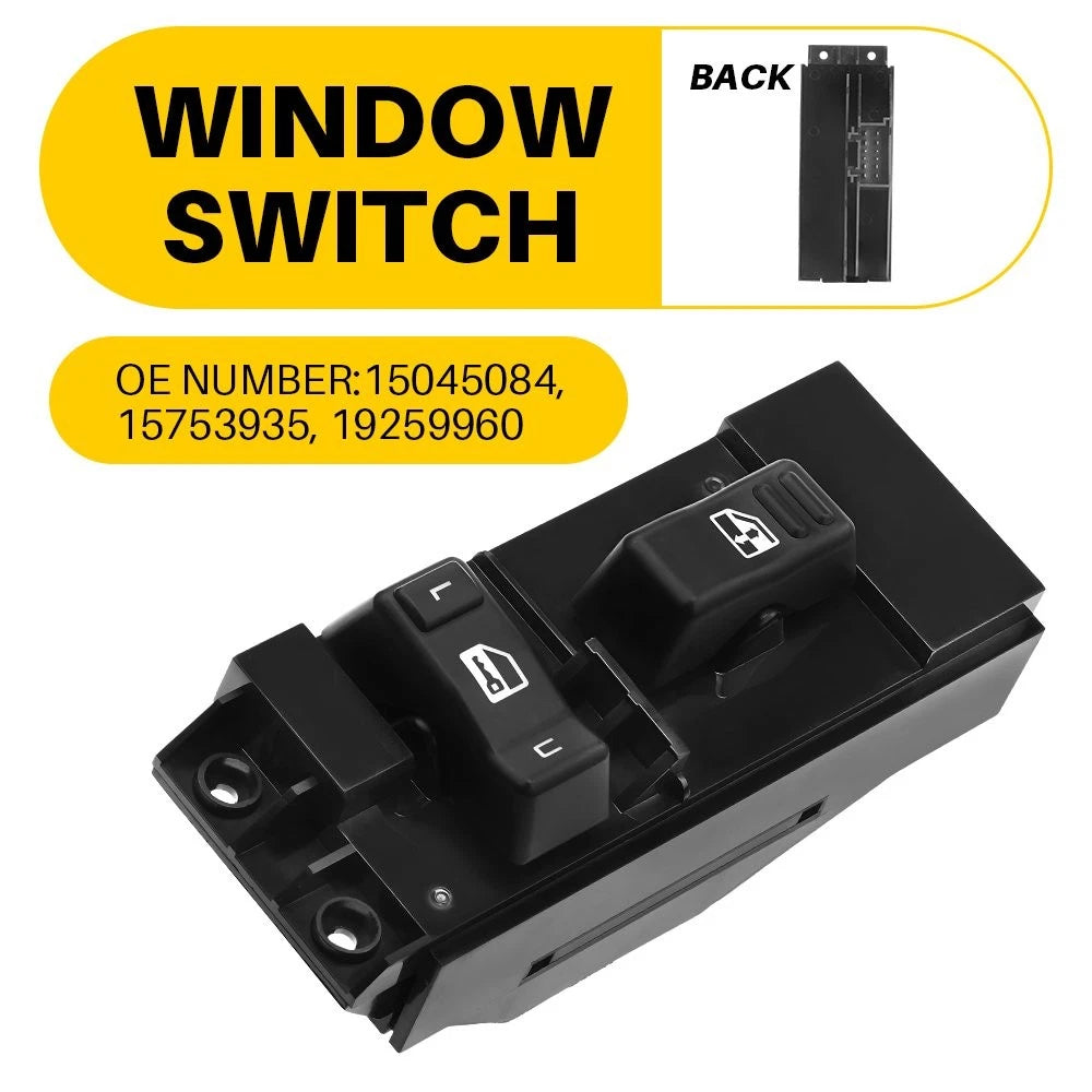 Master Power Window Switch Right For 2000-2002 Chevy Tahoe GMC Yukon 15045084 EA 6B93BC-57