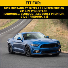 Bumper Bracket For 2015-2017 Mustang Set 2 Ford of Front Left and Right US 6B93BC-57
