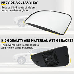 Right Side For Dodge Ram 1500 2500 3500 4500 5500 Tow Mirror Spotter lower Glass 6B93BC-57