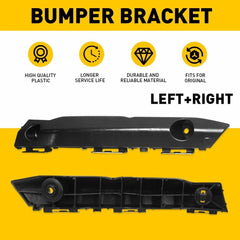 Bumper Bracket Supports For 2015 2016 2017 Toyota Camry Front Left Right Side 6B93BC-57