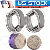 Brake Pads and Shoes Front And Rear For Yamaha YFS200 1988-2002 Carbon Fiber 6B93BC-57