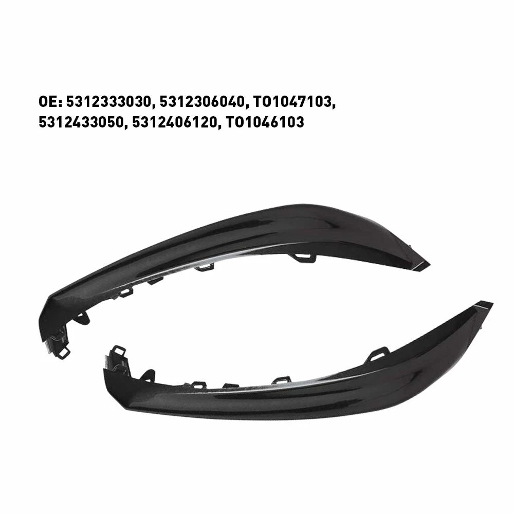 For 2018 2019 2020 Toyota Camry SE/XSE Front Bumper Grille Trim Molding Set EOA 6B93BC-57