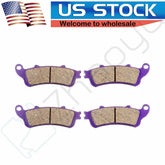 2 Pairs Brake Pads For 2004-2010 2012 Honda ABS ST1300A Carbon Fiber 6B93BC-57