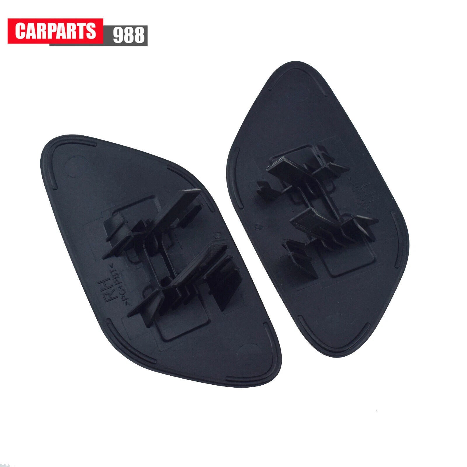 Pair Left Right Headlamp Cleaning Spray Cover Cap For 2016-2019 Kia Sportage KX5 6B93BC-57