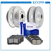 Ceramic Brake Pads And Rotors Front Rear For Lexus IS250 C 2.5L 10-12 13 6B93BC-57