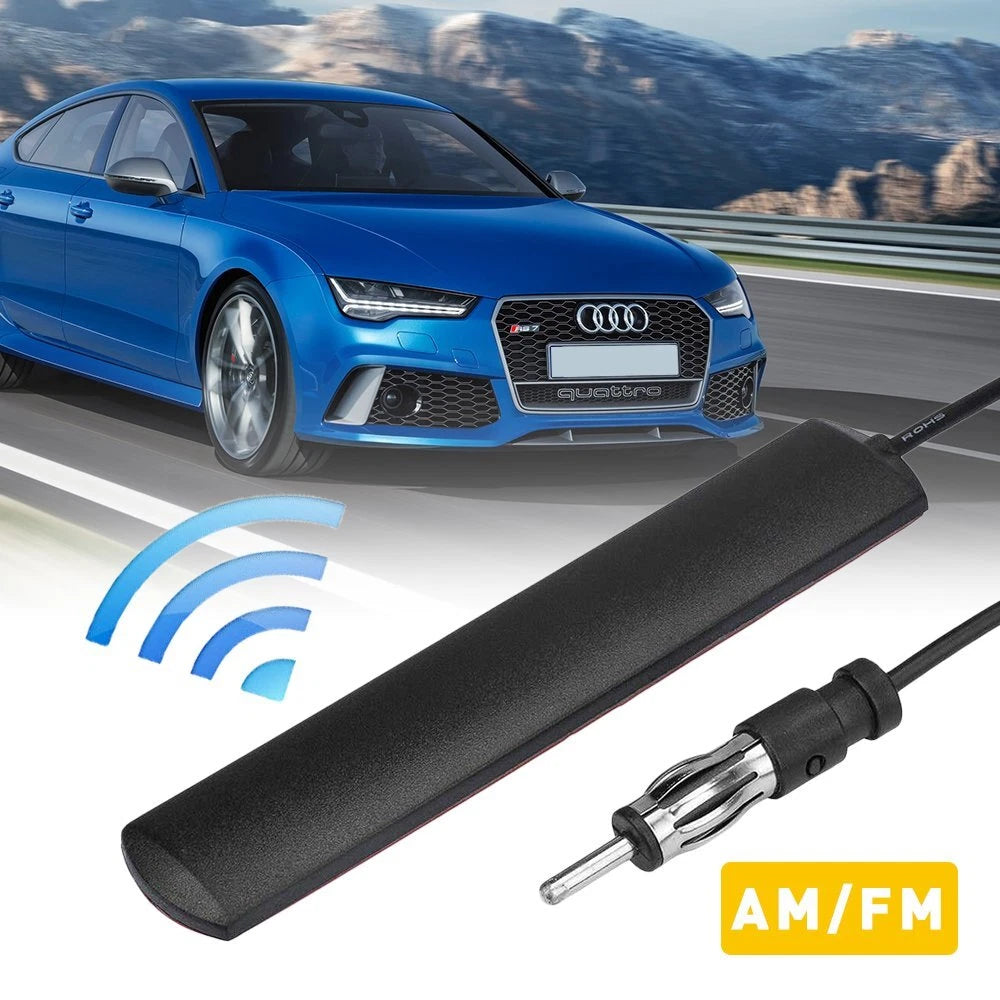 Car Radio Stereo Hidden Antenna Stealth AM FM For Vehicle Motorcycle Boat US EOA 6B93BC-57