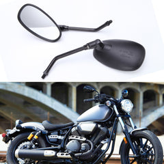 Black Motorcycle Mirrors For Honda VTX 1300 1800 Shadow ACE Spirit VT 750 1100