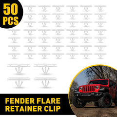50pcs For Jeep Wrangler JL 18 19-20 Gladiator 2020 Fender Flare Retainer Clips A 6B93BC-57