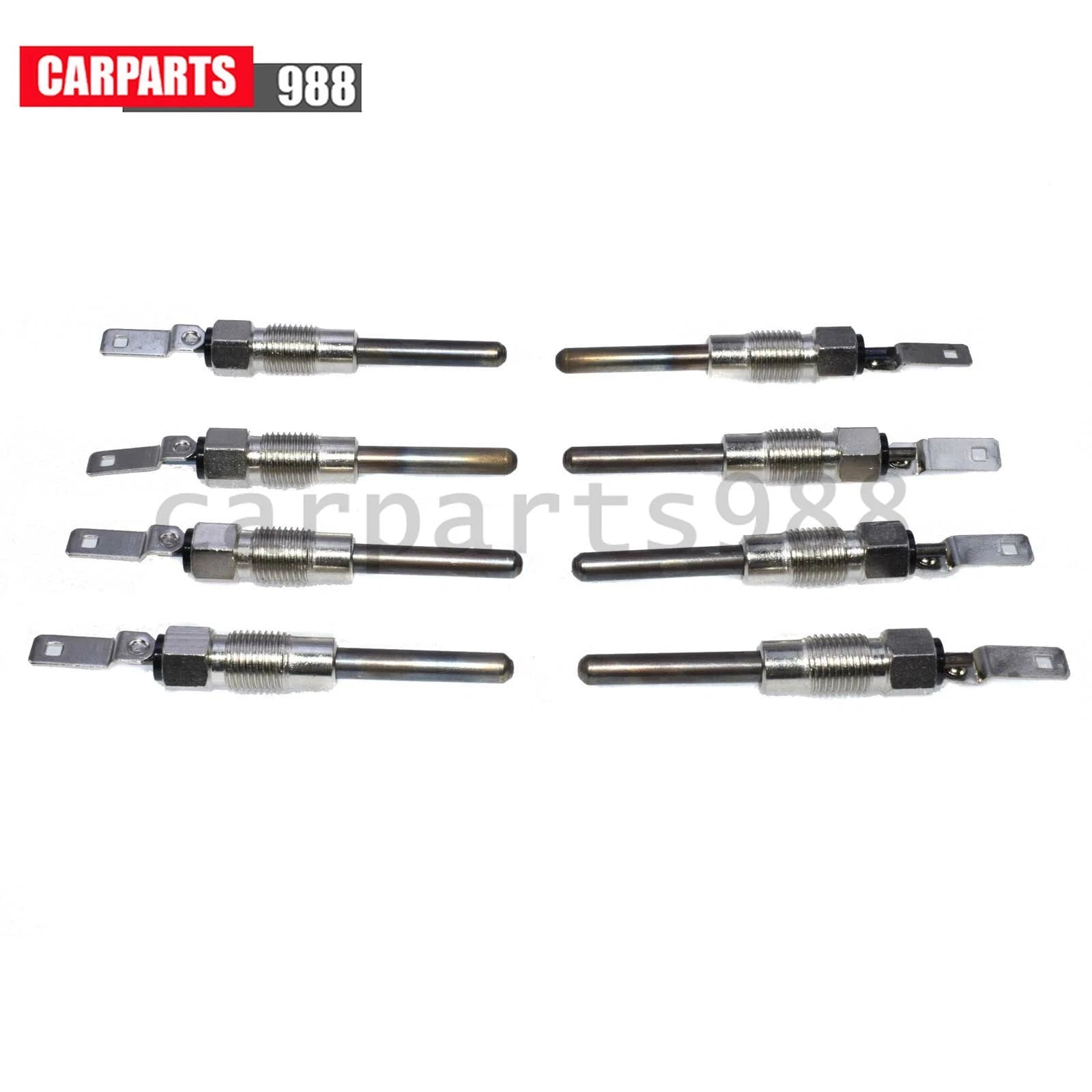 8Pcs Spark Glow Plug Diesel for GMC Hummer Chevy Cadillac 111080034 0250202126 6B93BC-57