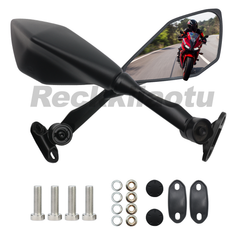 Motorcycle Rear View Mirrors For Kawasaki Ninja 250 300R 400 650 ABS ZX 6R 636