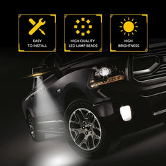 Side Mirror Turn Signal Indicator Dynamic LED Light for 2009-2018 Dodge RAM 1500 6B93BC-57