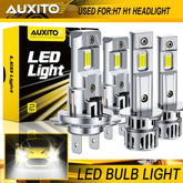 H1 & H7 Combo LED Headlight High Low Beam Bulbs Kit Super Bright White 6500K M6S 6B93BC-57