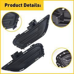 Front Bumper Insert Fog Light Cover Left+Right Fit For 2013-2016 Ford Fusion US 6B93BC-57