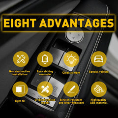For Mercedes-Benz GLA CLA GL ML Lift Window Button Switch Button Cover Trim EOA 6B93BC-57