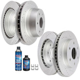 Front & Rear Brake Rotors Set of 4 for Chevy Express 1500 GMC Savana 1500 Yukon 6B93BC-57