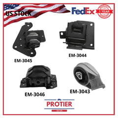 Engine & Trans Mount Fits 4PCS For Chevrolet Pontiac GMC Saturn Car/Truck 93- 08 6B93BC-57