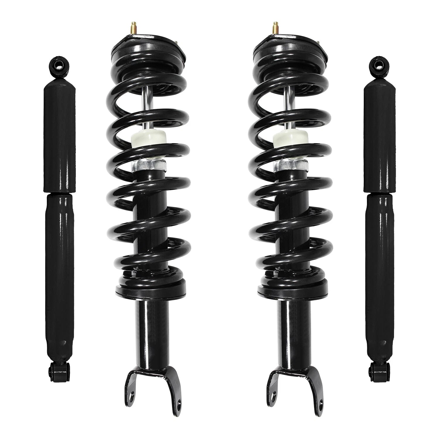 Front & Rear Complete Strut Assembly Shock Kit for 2009-2010 Dodge Ram 1500, 6B93BC-57