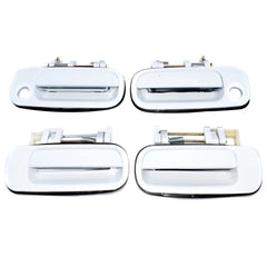 White Outside Door Handle Front / Rear Left / Right For Toyota Camry 1992-1996 6B93BC-57