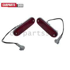 Pair LH & RH Rear Reflector Side Marker Lights W/ bulbs For 1996-00 Toyota RAV4 6B93BC-57