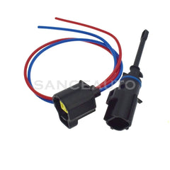 Intake Air Temperature Sensor W/ Connector for Chrysler Dodge Ram Jeep 5149279AC 6B93BC-57