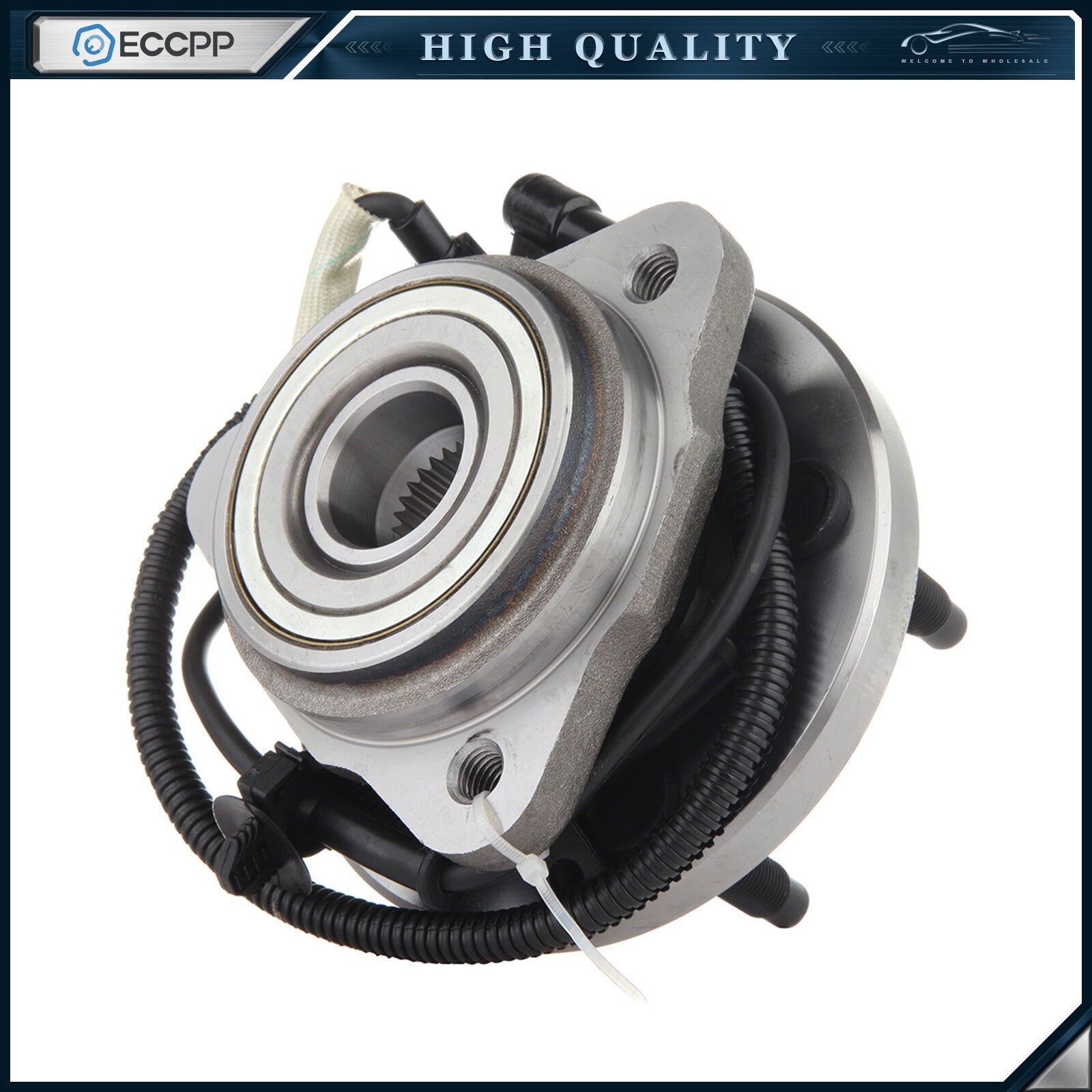 1X Front Wheel Hub Bearing Assembly For Mazda B2300 B3000 B4000 4WD AWD Only 6B93BC-57