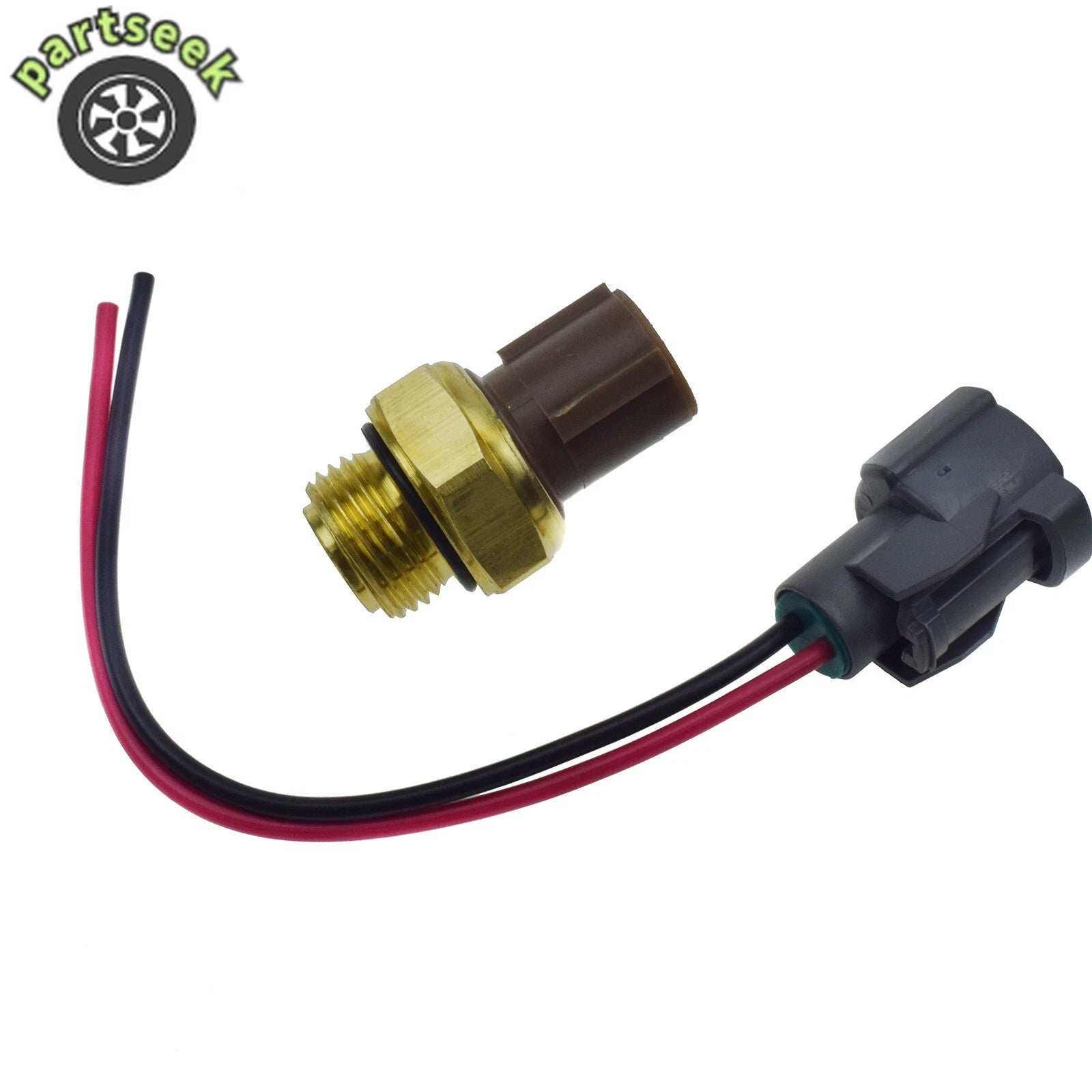 Radiator Coolant Fan Temperature Sensor & Connector For Honda Acura 37760P00003 6B93BC-57