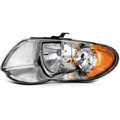 ECCPP Headlights For Chrysler Town & Country 3.3L 3.8L 2005-2007 Pair Chrome 6B93BC-57