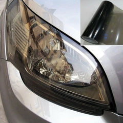 Light Gloss Smoke Vinyl Film Tint 12" x 72" Headlight Taillight Fog Wrap Cover 6B93BC-57