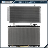 Aluminum Radiator & AC Condenser Cooling Kit For 2007-2011 Toyota Camry 6B93BC-57