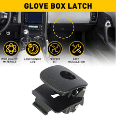 For Corvette Chevrolet C6 2005-2013 Chevy Glove Box Latch Handle 15924032 Black 6B93BC-57
