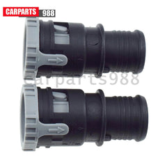 2Pcs Heater Hose ConnectorsF Fit For Ford Focus 2 Escape Kuga EcoBoost 1495393 6B93BC-57