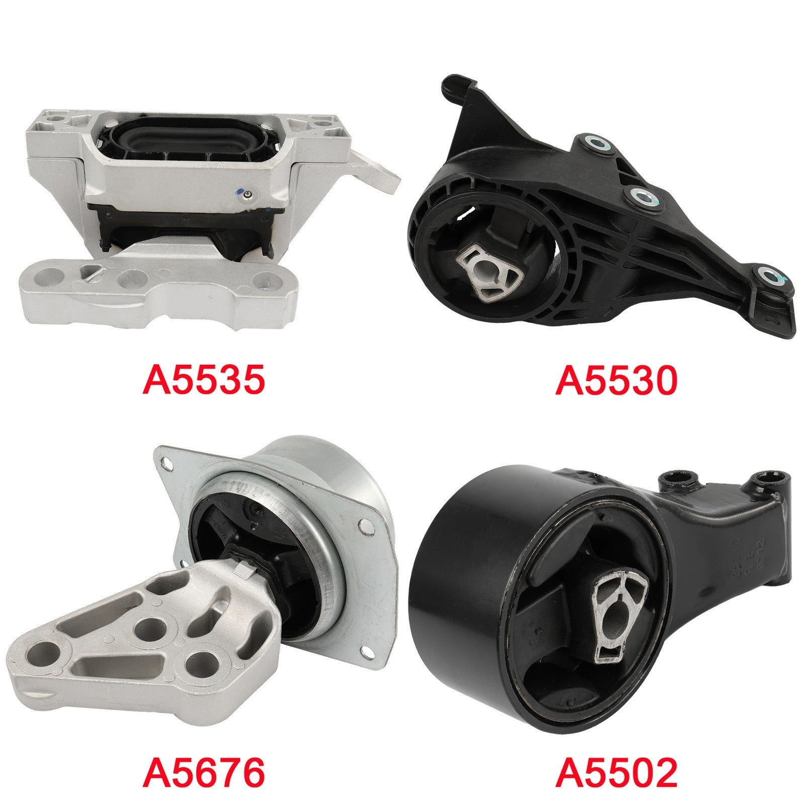 4Pcs Engine Motor & Transmission Mount For Buick LaCrosse V6 3.6L 2010-2016 AUTO 6B93BC-57