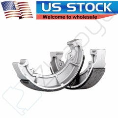 1 Pair Brake Shoes Rear For Kawasaki KLF185A Bayou 185 1985-1988 Semi-Metal 6B93BC-57