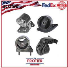 Motor & Trans Mount 4PCS Set for 1997-1999 Hyundai Accent 1.5L SOHC for Auto 6B93BC-57