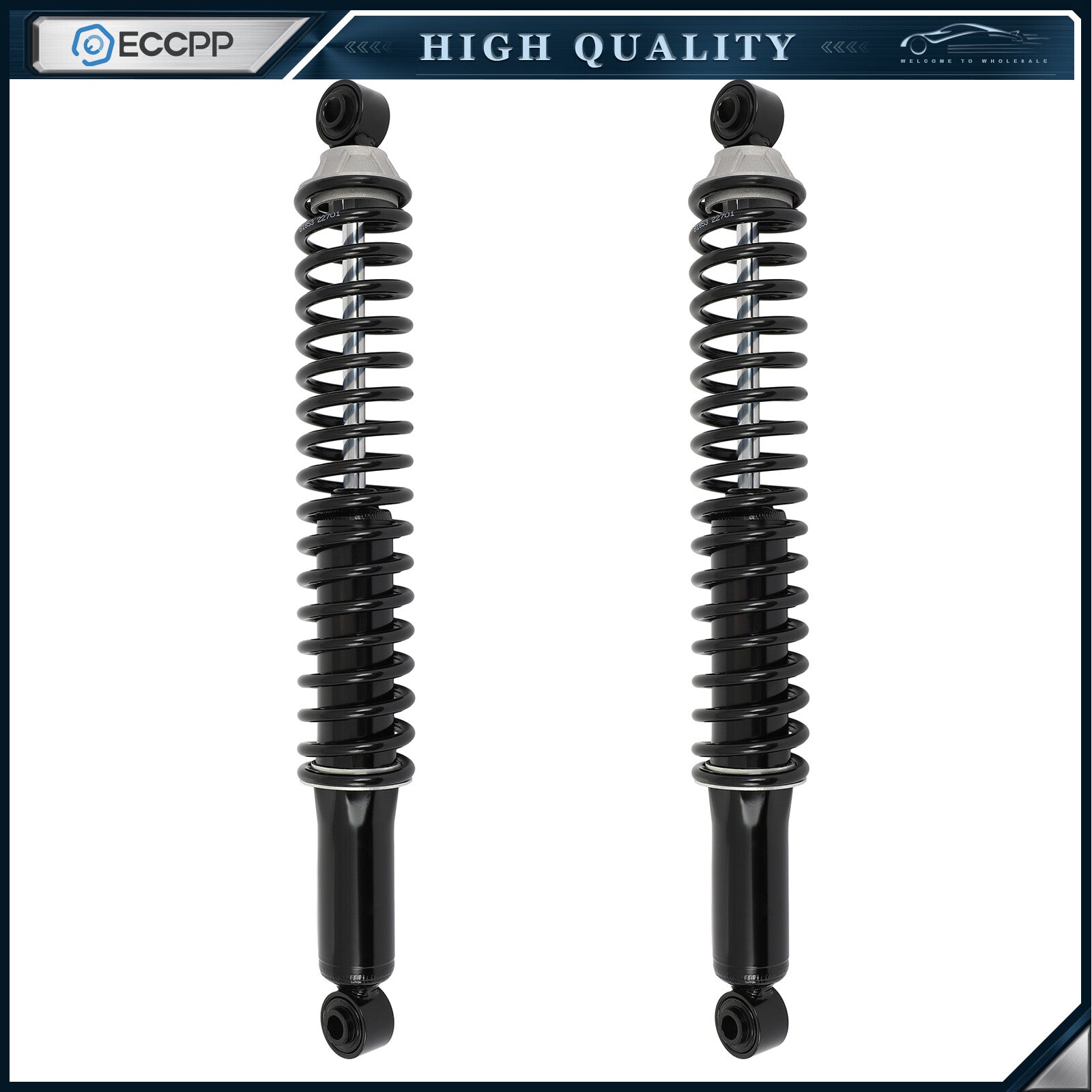 For Chevrolet Tahoe 2006-2001 GMC Yukon Rear Pair Shocks Struts Assemblies Kit 6B93BC-57