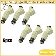 6x Fuel Injector 0280155771 for 98-00 Ford Contour Mercury 2.5L F73E-B5A 3918702 6B93BC-57