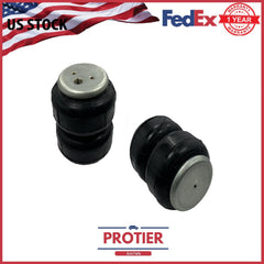 Pair Heavy Duty Custom Air Suspension Spring Bag 1/2 inch NPT Port 2096 lbs Load 6B93BC-57