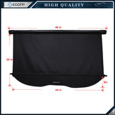 Rear Retractable Cargo Cover For 2014-2018 Subaru Forester with Manual Rear Door 6B93BC-57