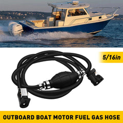 Fit Parkson Mariner Johnson Outboard Motor Boat Fuel Tank Gas Hose Line Marine A 6B93BC-57