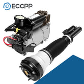 Front For Mercedes W220 S350 S420 S600 S55 Air Suspension Shocks Compressor Pump 6B93BC-57