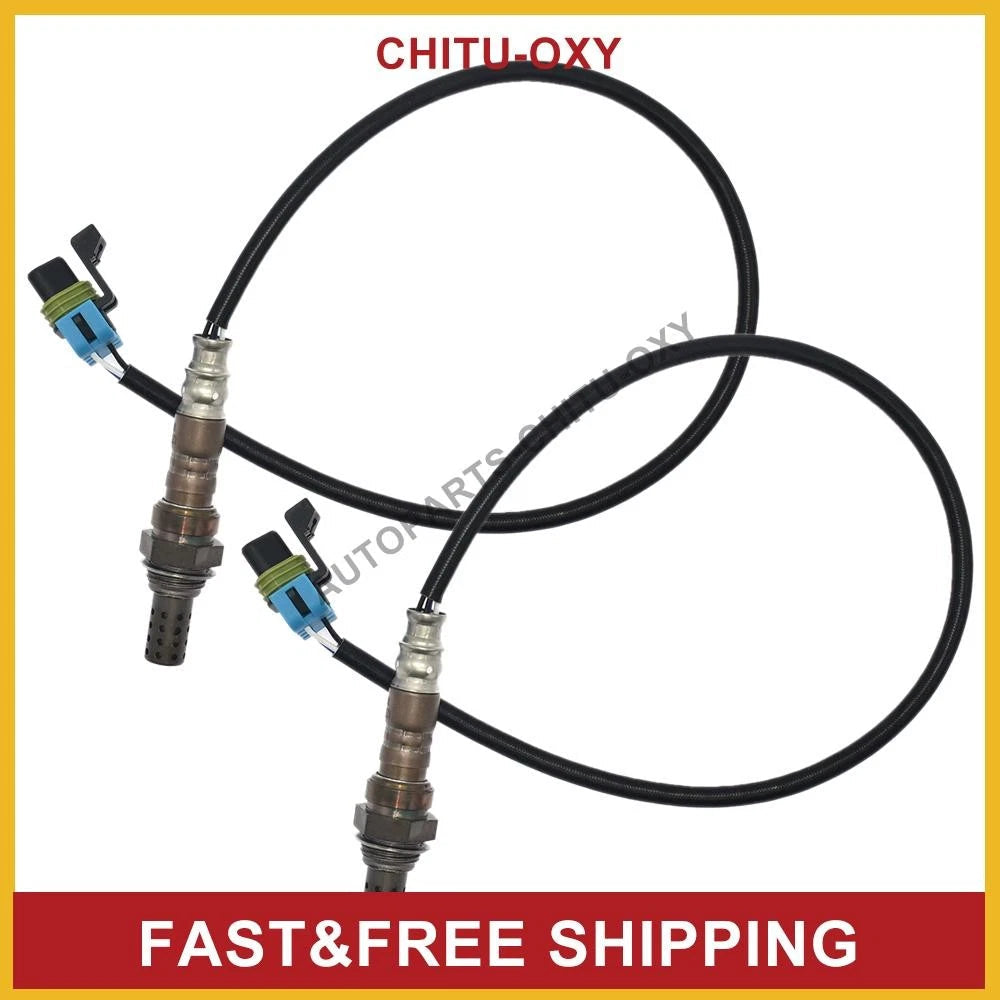 2pcs Upstream Oxygen O2 02 Sensors for Chevrolet Silverado 1500 GMC Yukon Sierra 6B93BC-57