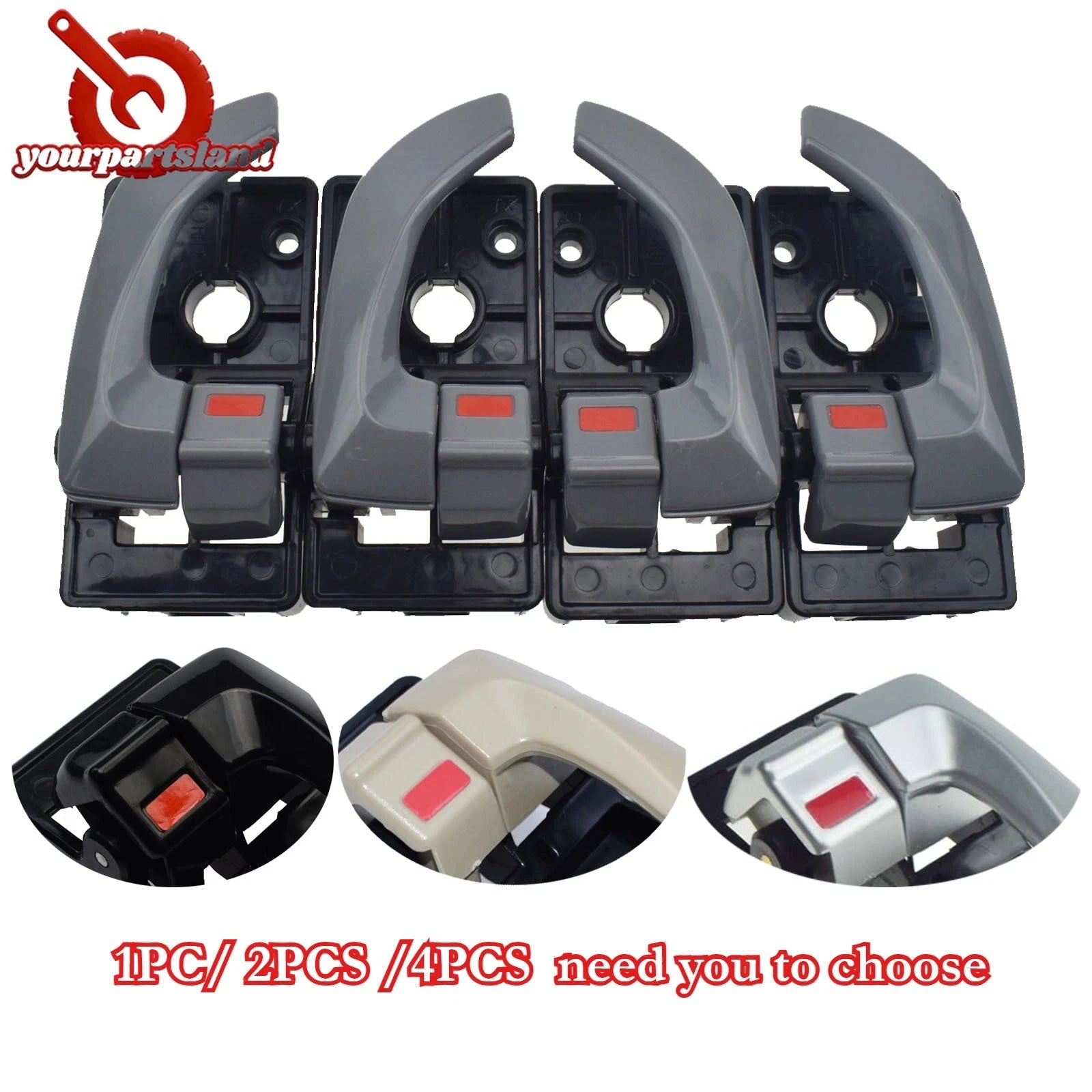 Left / Right Inside Interior Door Handle for Hyundai Tucson 2005 2006 2007-2009 6B93BC-57