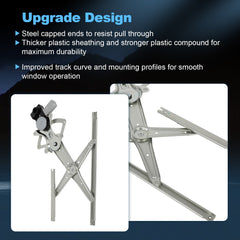 For Toyota Highlander 2007-2001 Front Driver Left LH Window Regulator w/ Motor 6B93BC-57