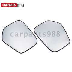 2Pcs Left Right Rearview Heated Mirror Glass For Mitsubishi L200 Triton 2006-15 6B93BC-57