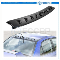 For 2002-2007 Mitsubishi Lancer EVO Carbon Fiber Color Roof Rear Spoiler Wing MITSUBISHI