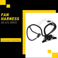 For Chevy Silverado GMC Tahoe Sierra Yukon Retrofit Alone Fan Electric Harness 6B93BC-57