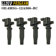 For 2005-2008 Ford Focus Mazda Iginition Coil 4M5G-12A366-BC (4pcs) 6B93BC-57