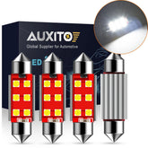4x Super Bright 578 6411 211-2 42MM LED Dome Light Bulb 6000K Clear White CANBUS 6B93BC-57